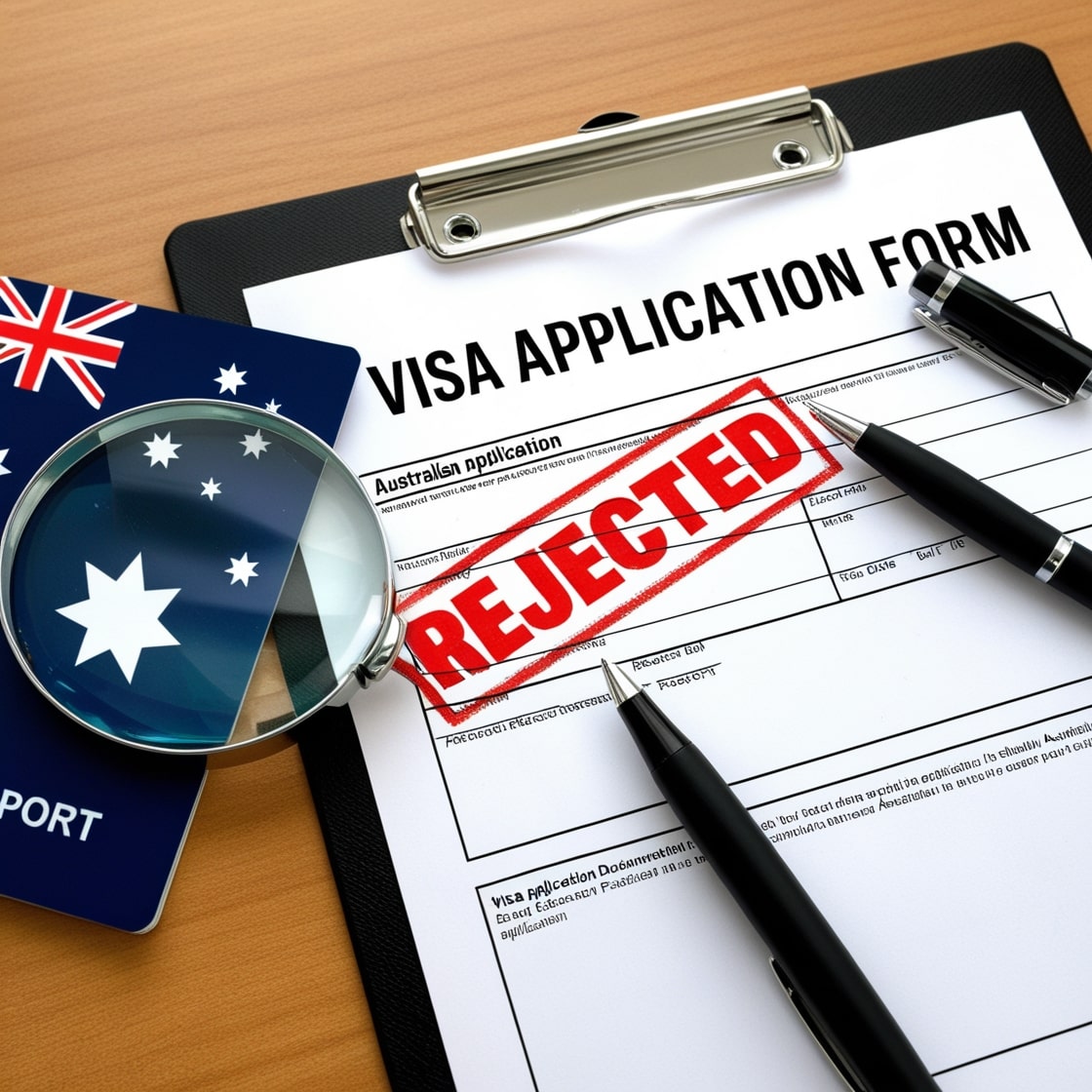 australian tourist visa refusal